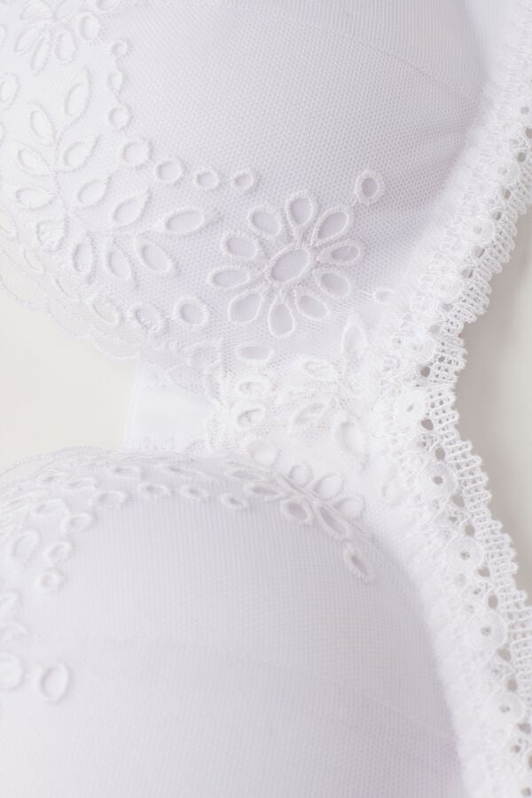 Intimssimi Timeless Simplicity Adele Triangle Bra White | YUSVQ30094