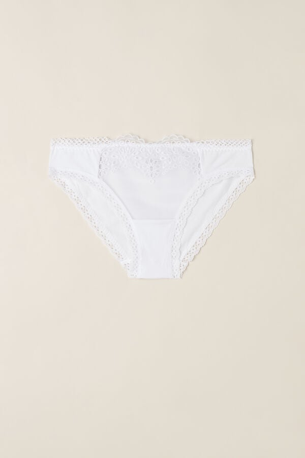 Intimssimi Timeless Simplicity Cotton Panties White | QUSUV85908