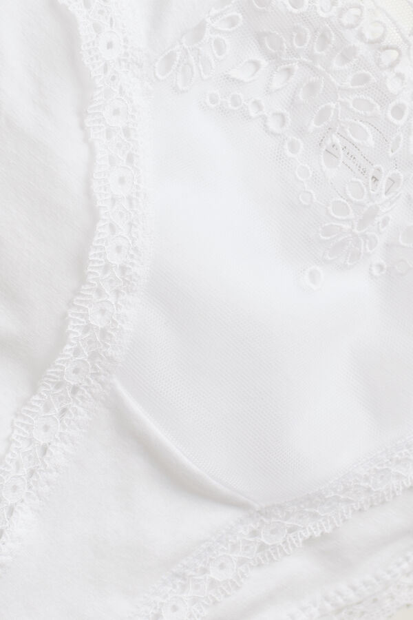 Intimssimi Timeless Simplicity Cotton Panties White | QUSUV85908