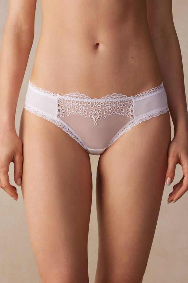 Intimssimi Timeless Simplicity Cotton Panties White | QUSUV85908