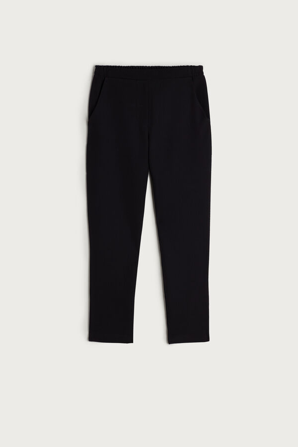 Intimssimi Trousers with Pockets Black | USJBT49636