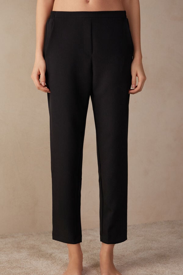 Intimssimi Trousers with Pockets Black | USJBT49636