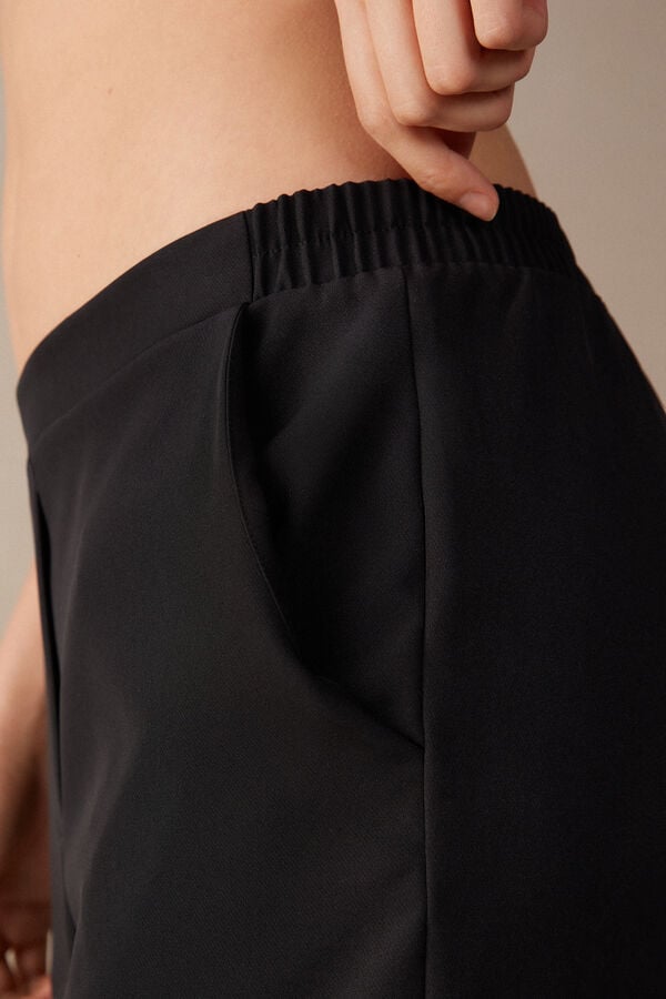 Intimssimi Trousers with Pockets Black | ZUSNQ18199