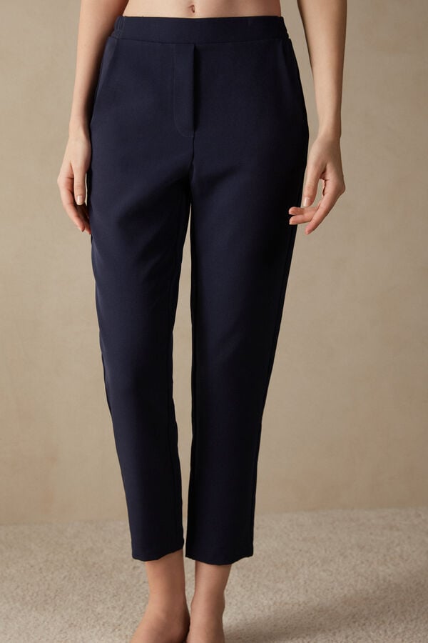 Intimssimi Trousers with Pockets Blue | LUSSX74339