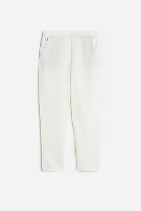 Intimssimi Trousers with Pockets White | TUSPQ34447