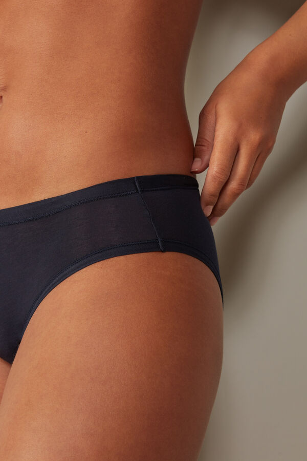 Intimssimi Ultralight Supima® Cotton Briefs Blue | EUSHC95634