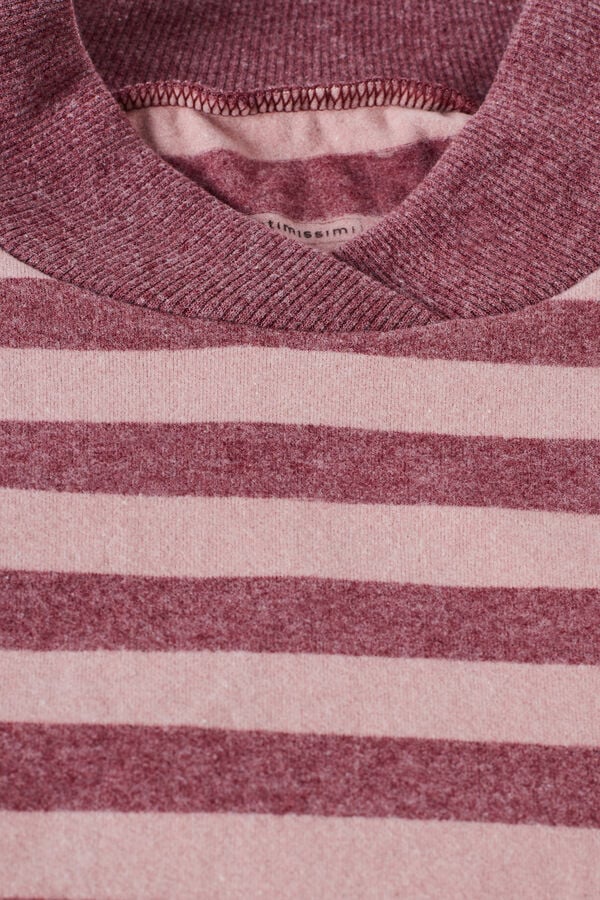 Intimssimi Winter Candies Striped Night Shirt Pink | USNEJ88710