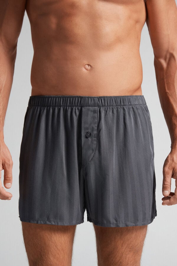 Intimssimi Woven Modal Boxers Grey | PUSQX77842