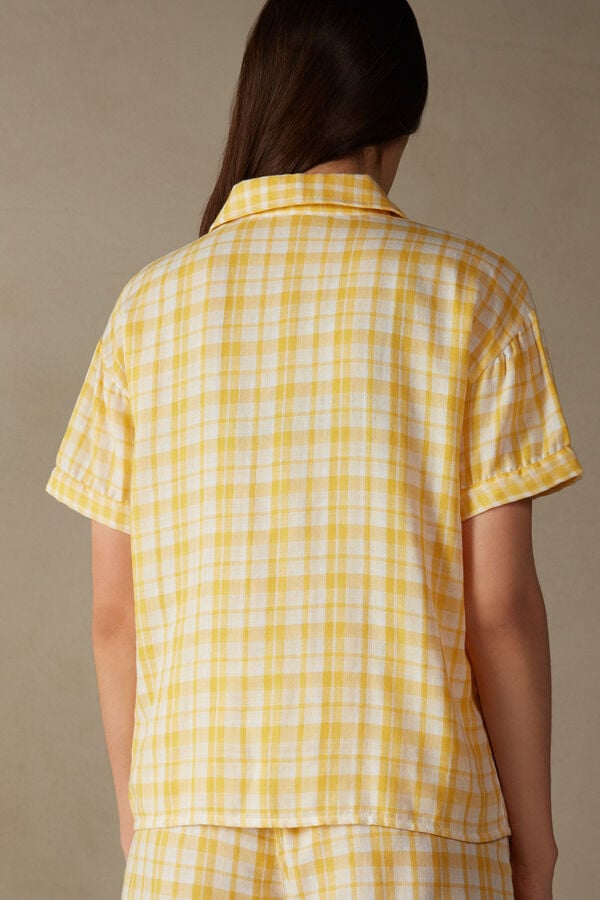 Intimssimi Yellow Submarine Short Sleeve Top Yellow | PUSER92108