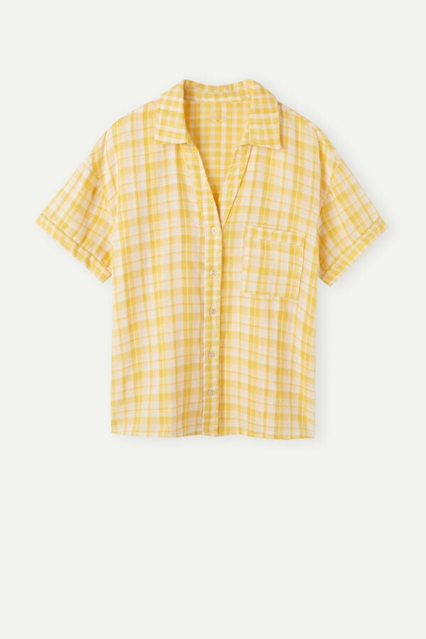 Intimssimi Yellow Submarine Short Sleeve Top Yellow | PUSER92108